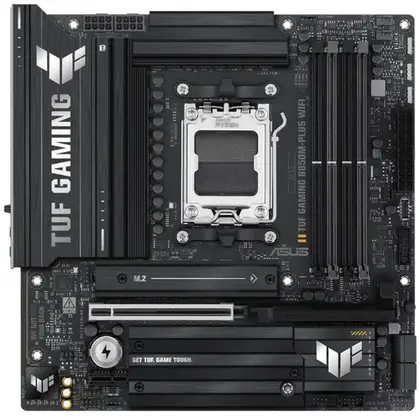 Материнская плата Asus TUF GAMING B850M-PLUS WIFI Micro-ATX, AMD AM5