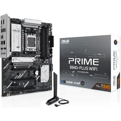 Материнская плата Asus PRIME B840-PLUS WIFI ATX, AMD AM5