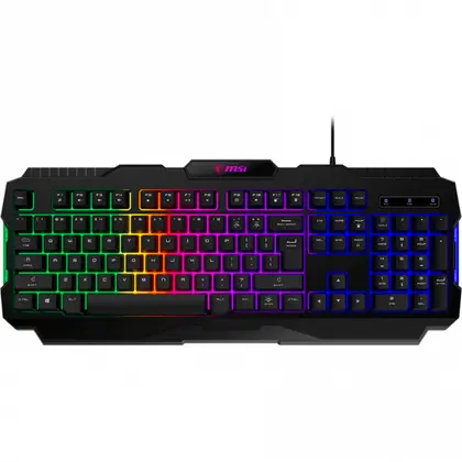 Клавиатура MSI FORGE GK100 RU Проводная, USB