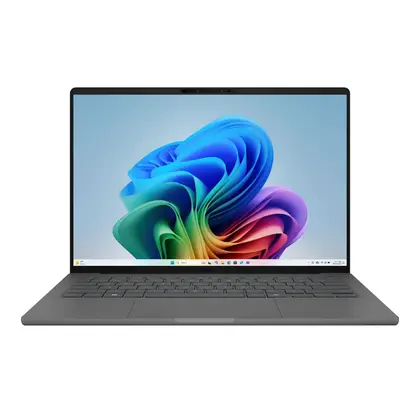 Ноутбук Asus Zenbook A14 (UX3407QA-QD215W / 90NB1502-M00MN0) 14 ", WUXGA 1920x1200 (16:10), Qualcomm, Snapdragon X1, 16 Гб, 512 ГБ, Qualcomm® Adreno™ GPU, Windows 11 Home