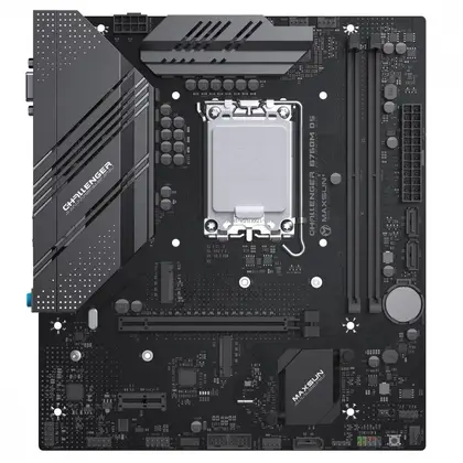 Материнская плата Maxsun Challenger B760M D5 WIFI 6940709660386 Micro-ATX, LGA 1700
