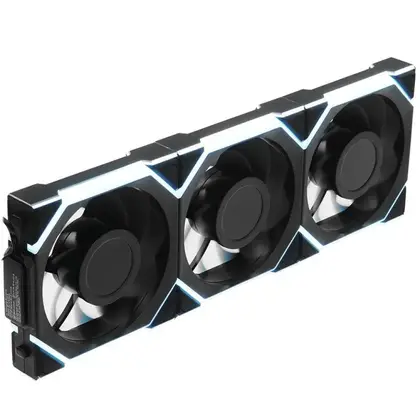 Система охлаждения Lian Li UNI FAN SL WIRELESS LCD Reverse Blade 3x120mm Black G99.12RSLLCD1W3B.00 Для системного блока
