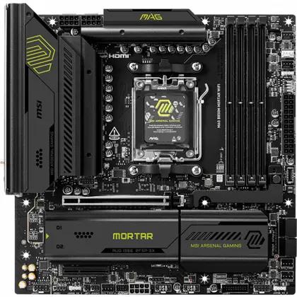 Материнская плата MSI MAG B850M MORTAR WIFI Micro-ATX, AMD AM5