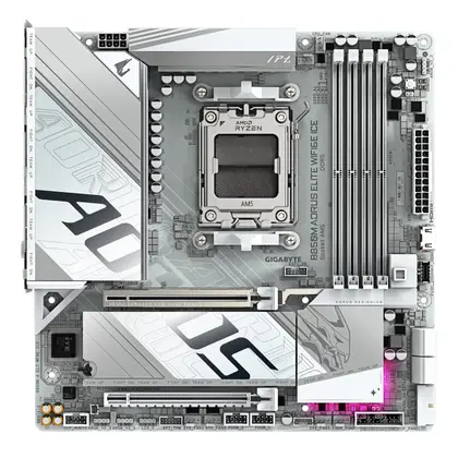 Материнская плата Gigabyte B850M A ELT WF6E ICE Micro-ATX, AMD AM5
