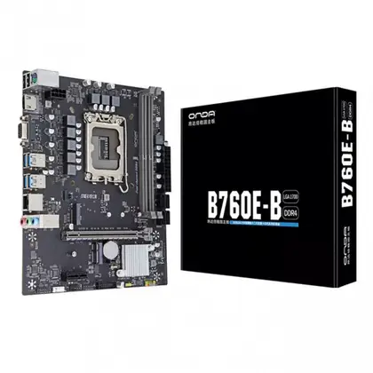 Материнская плата Onda B760E-B2.01 Micro-ATX, LGA 1700