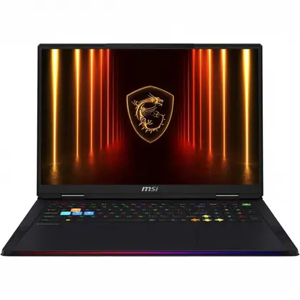 Ноутбук MSI Raider A18 HX A9WIG 9S7-182L72-245 18 ", 4K Ultra HD + 3840x2400 (16:10), AMD, Ryzen 9, 32 Гб, 1 ТБ, NVIDIA GeForce RTX5080