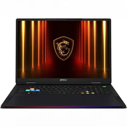 Ноутбук MSI Raider 18 HX AI A2XWJG-651KZ 9S7-182462-651 18 ", 4K Ultra HD + 3840x2400 (16:10), Intel, Core Ultra 9, 64 Гб, 4 ТБ, nVidia GeForce RTX 5090, Windows 11 Home