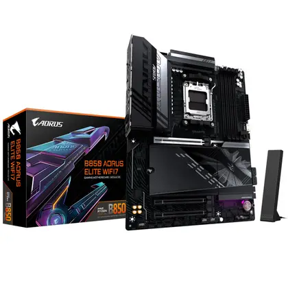 Материнская плата Gigabyte B850 AORUS ELITE WIFI7 (REV1.0)/(REV1.1) ATX, AMD AM5