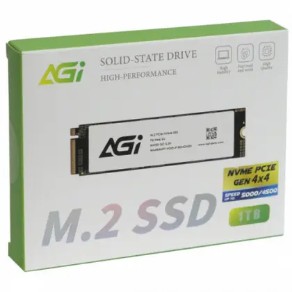 Жесткий диск AGI AI818 AGI1T0G43AI818-CB SSD (твердотельные), 1 ТБ, M.2, PCIe