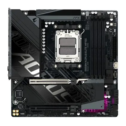 Материнская плата Gigabyte B850M Aorus Elite WIFI6E B850M Aorus Elite WIFI6E rev. 1.1 Micro-ATX, AMD AM5