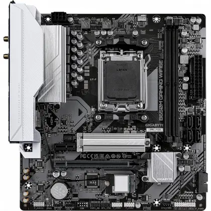 Материнская плата Gigabyte B650M GAMING WIFI6E B650M Gaming WIFI6E rev.1.2 Micro-ATX, AMD AM5