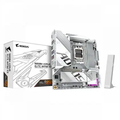 Материнская плата Gigabyte B850M A ELT WF6E ICE 1.1 Micro-ATX, AMD AM5