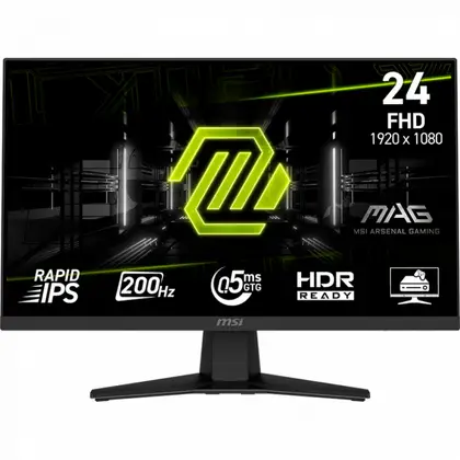 Монитор MSI MAG 244F 23.8 ", IPS, Full HD 1920x1080 (16:9), 200 Гц