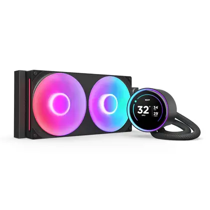 Система охлаждения NZXT Kraken Elite 280 RGB V2 Black RL-KR28E-B2 Для процессора
