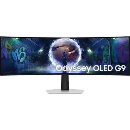 Монитор Samsung Odyssey OLED G9 LS49DG932SIXCI 49 ", OLED, Dual Quad HD 5120x1440 (32:9), 240 Гц