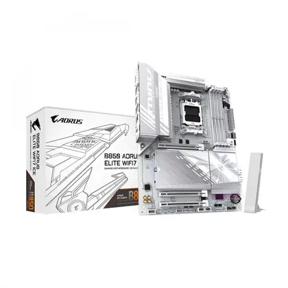Материнская плата Gigabyte B850 AORUS ELITE WF7 ICE B850 AORUS ELITE WF7 ICE (REV 1.0)/(REV 1.1) ATX, AMD AM5