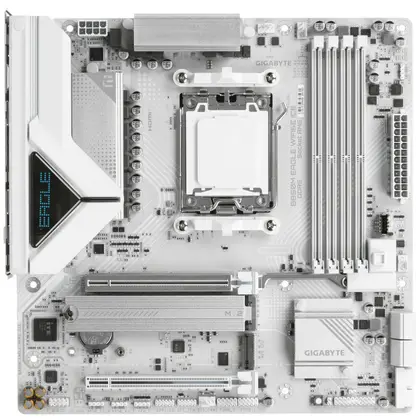 Материнская плата Gigabyte B850M EAGLE WIFI6E ICE (REV1.0) Micro-ATX, AMD AM5