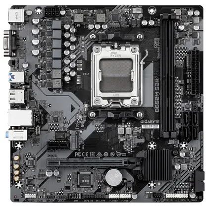 Материнская плата Gigabyte B650M S2H B650M S2H (REV1.4) Micro-ATX, AMD AM5