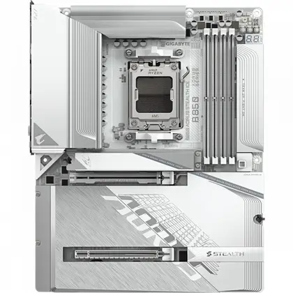 Материнская плата Gigabyte B850 AORUS STEALTH ICE (REV 1.0) ATX, AMD AM5