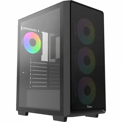 Корпус Ocypus C60 BK ARGB Gamma-C60-BKG400XX-GL Mid-Tower