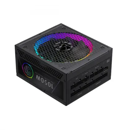 Блок питания GameMax RGB 1050G 2109-1050B0049 1050 Вт, 80+ Gold
