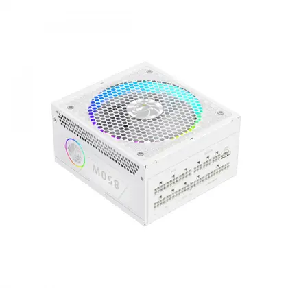 Блок питания GameMax RGB 850G WH 2141-0850B0021 850 Вт, 80+ Gold