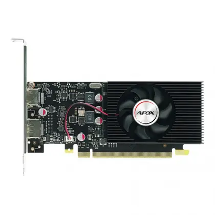 Видеокарта AFOX GT1030 D5 LP Single Fan AF1030-2048D5L5-V4 2 ГБ
