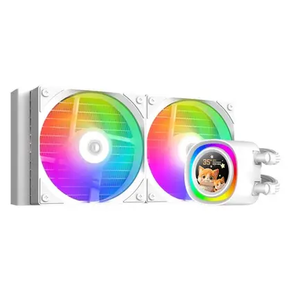 Система охлаждения ID-Cooling ID-CPU-FX240 LCD ID-CPU-FX240 LCD WHITE Для процессора