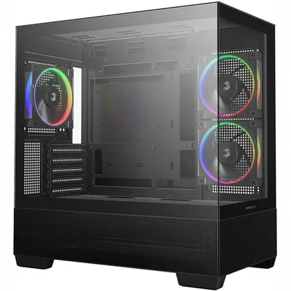 Корпус Deepcool CG380 3F Black R-CG380-BKAGM3-G Mini-Tower