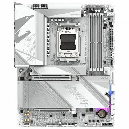 Материнская плата Gigabyte X870 AORUS ELITE X3D ICE ATX, AMD AM5