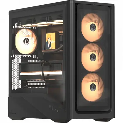 Корпус Formula Air Power G9 DUO PA Black Mid-Tower