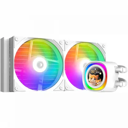 Система охлаждения ID-Cooling FX240 LCD WHITE Для процессора