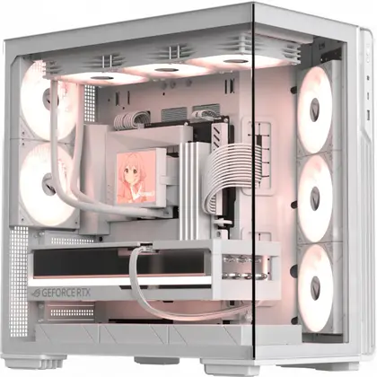 Корпус Formula Crystal Z7 PA White Mid-Tower