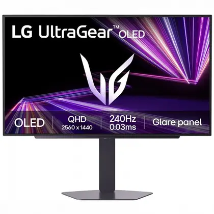 Монитор LG 27GX704A-B 26.5 ", OLED, Quad HD 2560x1440 (16:9), 240 Гц