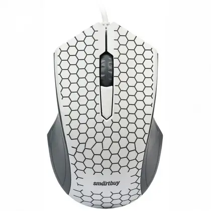 Мышь SmartBuy ONE 334 White SBM-334-W Бюджетные, Проводная