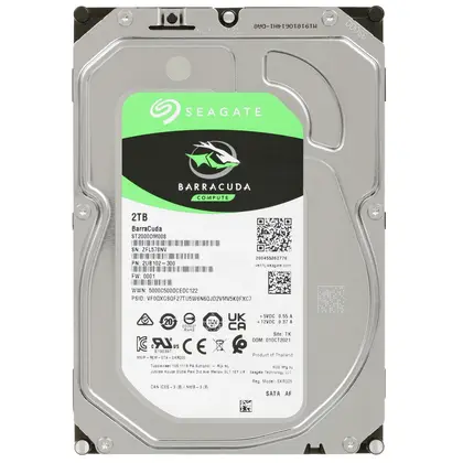 Жесткий диск Seagate ST2000DM008 HDD (классические), 2 ТБ, 3.5 дюйма, SATA