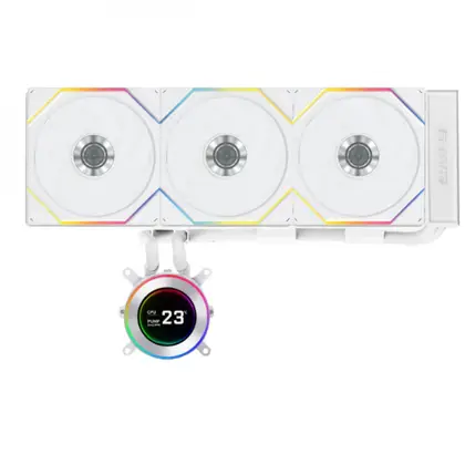Система охлаждения Lian Li Hydroshift lI LCD-C 360TL White G89.GHS2LCD36TW.00 Для процессора