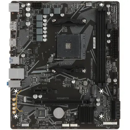 Материнская плата Gigabyte A520M H ARGB Micro-ATX, AMD AM4