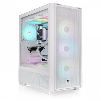 Корпус Thermaltake S380 TG ARGB Snow CA-11K-00M6WN-00 Mid-Tower