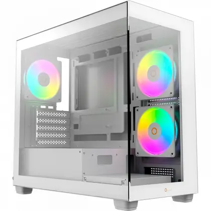 Корпус Ocypus Gamma C52 WH ARGB Gamma-C52-WHD300XX-GL Mini-Tower