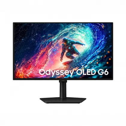 Монитор Samsung Odyssey G6 LS27HG610SIXCI 27 ", OLED, Quad HD 2560x1440 (16:9), 240 Гц