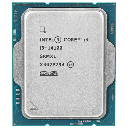 Процессор Intel Core i3-14100 SRMX1 Core i3, 4, 3.5, 12, OEM