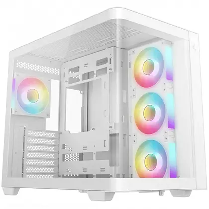 Корпус Deepcool CG530U 4F White R-CG530U-WHAGA4-G Mid-Tower