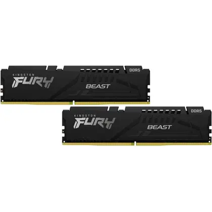 Оперативная память 32 Gb (2x16Gb) DDR5 5200MHz Kingston FURY Beast KF552C40BBK2-32