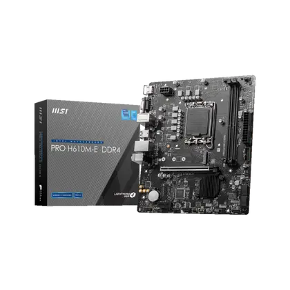 Материнская плата MSI Pro H610M-E DDR4