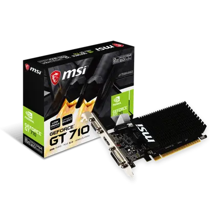 Видеокарта MSI GeForce GT 710 2G (GT 710 2GD3H LP)