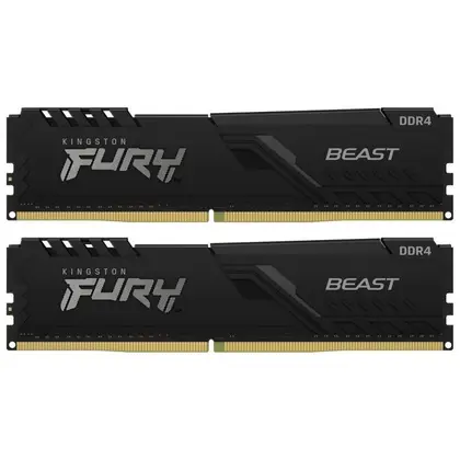Оперативная память 32 Gb (2x16Gb) DDR4 3200 MHz Kingston Fury Beast KF432C16BBK2/32