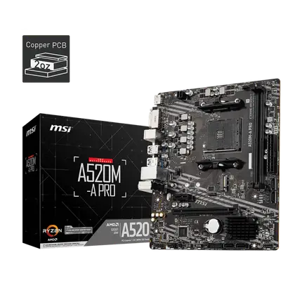 Материнская плата MSI A520M-A Pro
