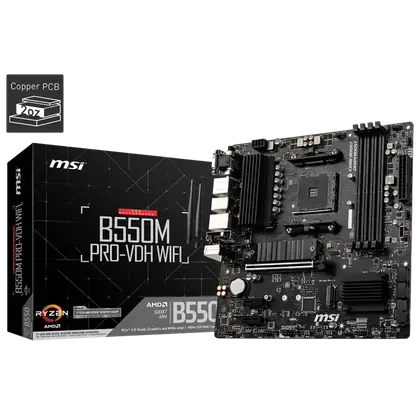 Материнская плата MSI B550M Pro-VDH WiFi