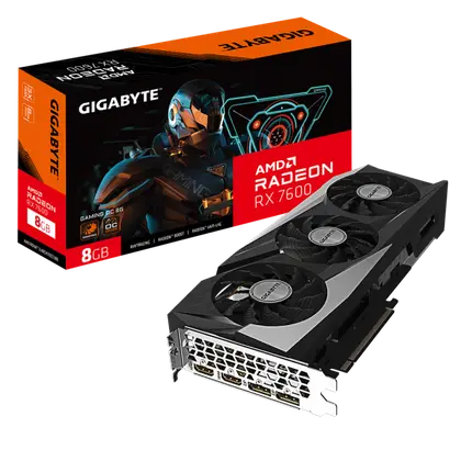 Видеокарта Gigabyte AMD Radeon RX 7600 Gaming OC 8G (GV-R76GAMING OC-8GD)